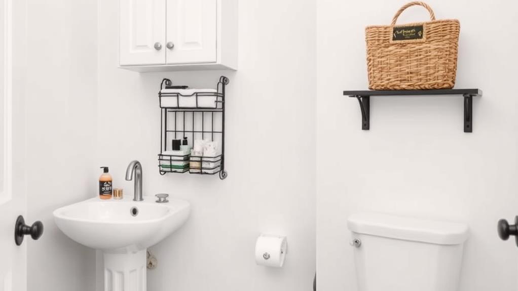 optimize bathroom space efficiently