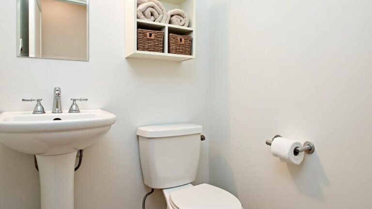 optimizing small bathroom space