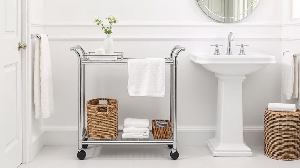 organize bathroom essentials easily