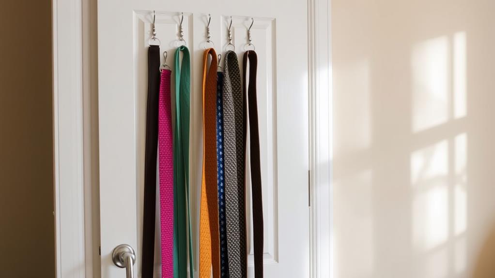 organize closets with hooks