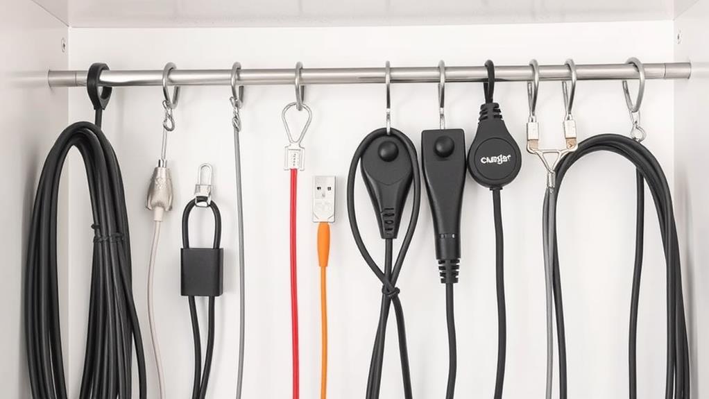 organize cluttered cord chaos