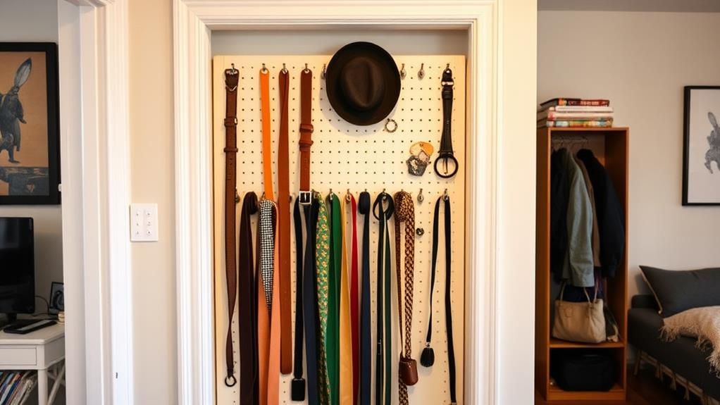 organize your belt collection