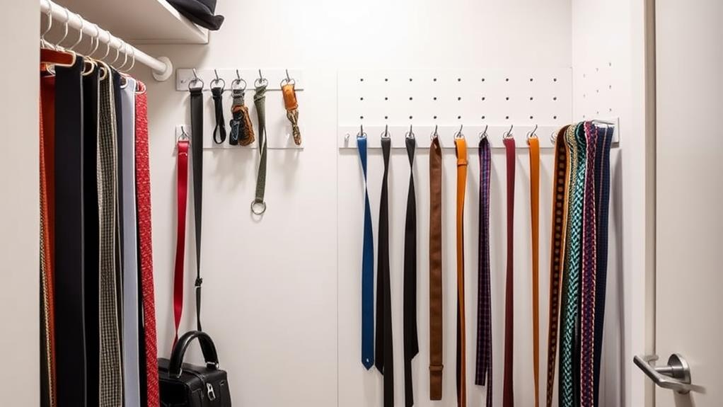 organize your belt collection