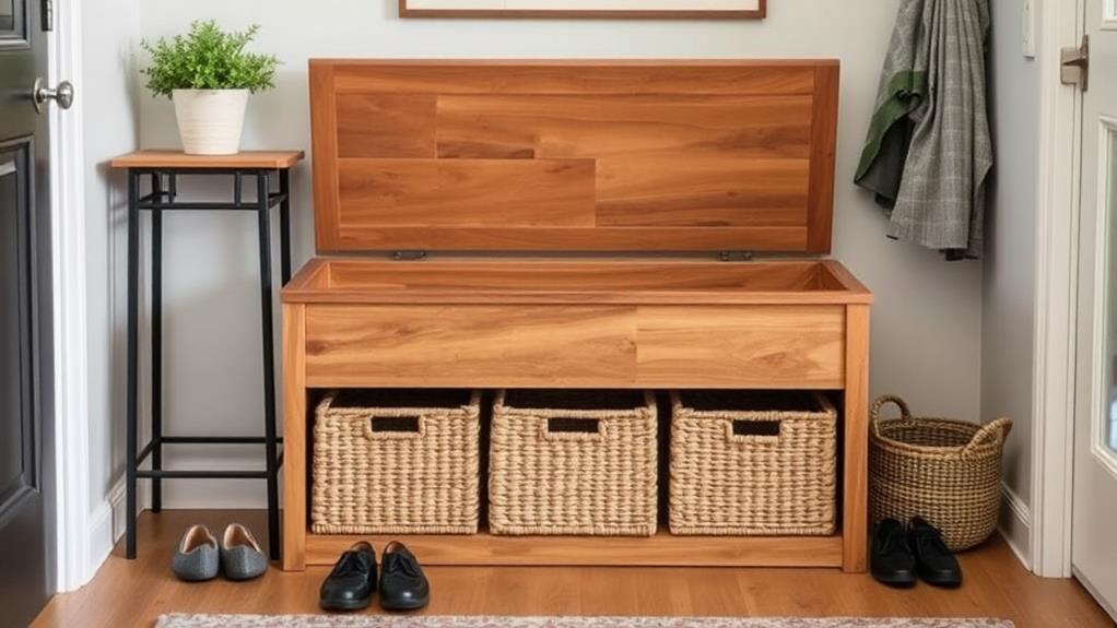 organize your entryway space