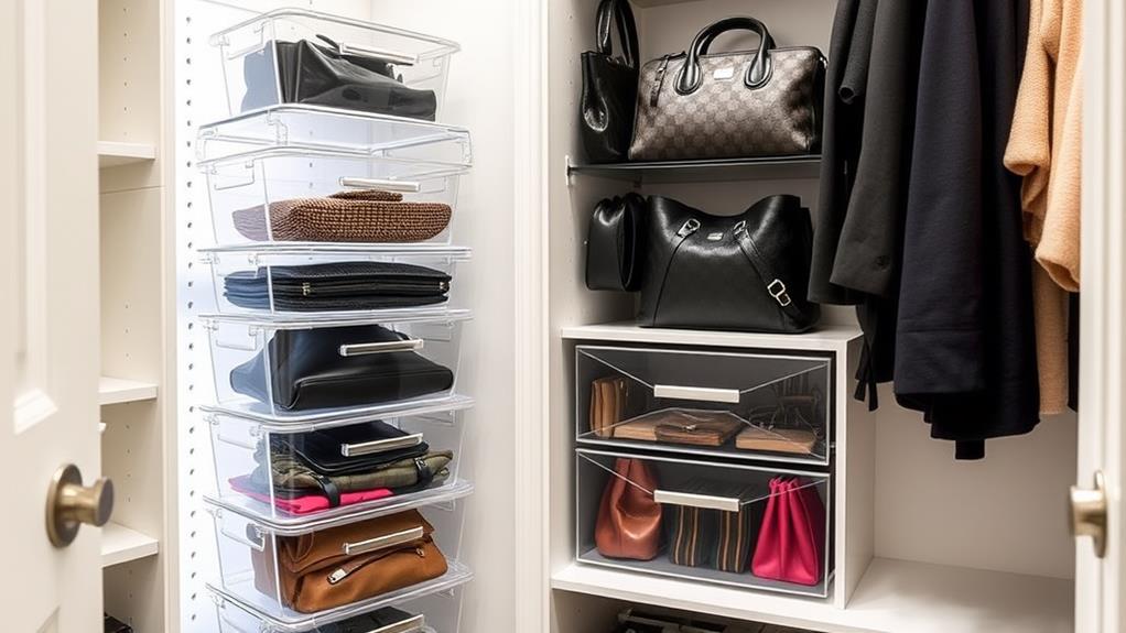 organize your handbag space