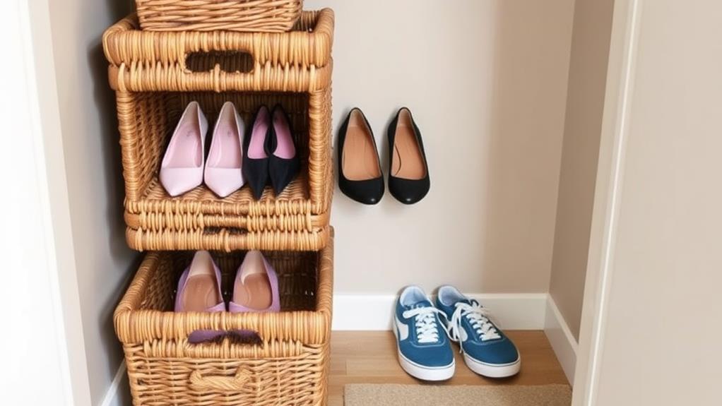 organize your shoe closet