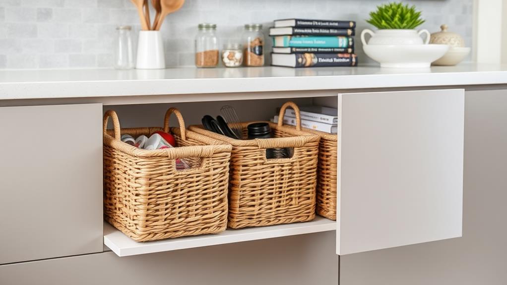 organized kitchen storage solution