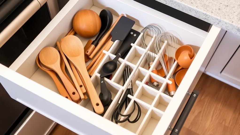 organized kitchen storage solution