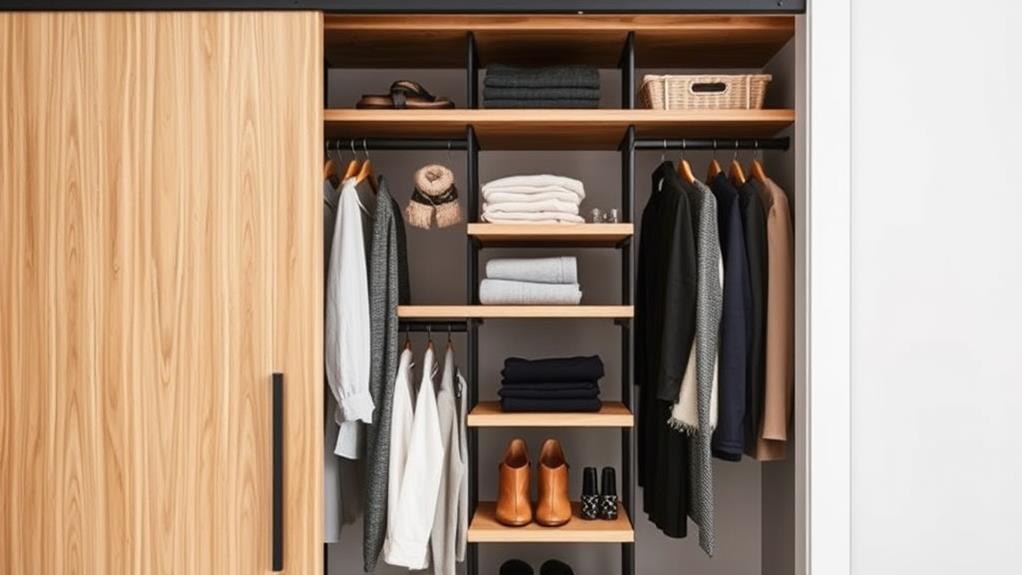 organized storage space solution