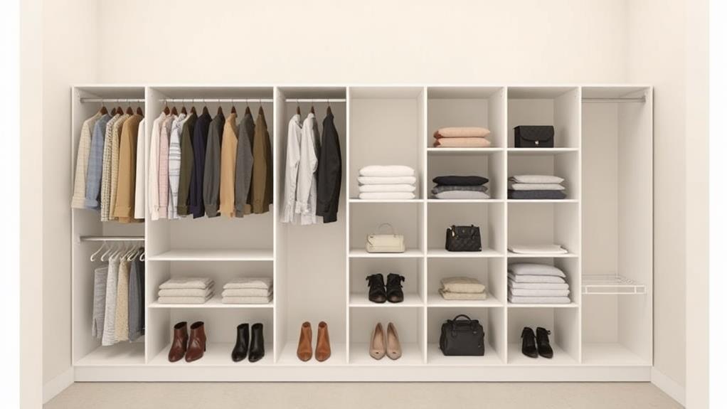 organized storage space solution