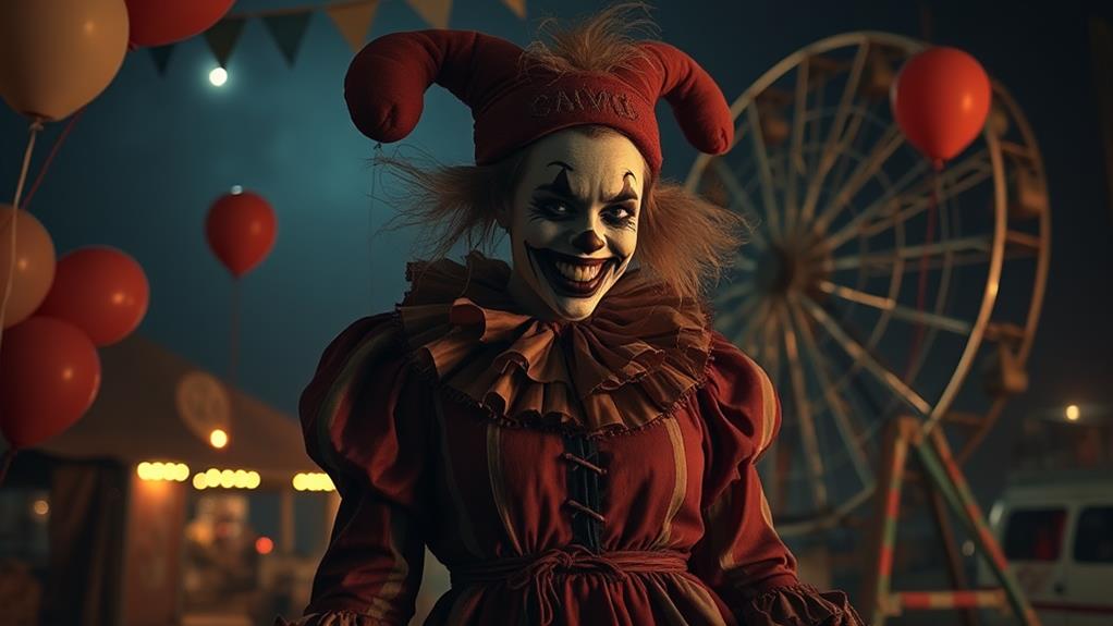 scary circus character outfits