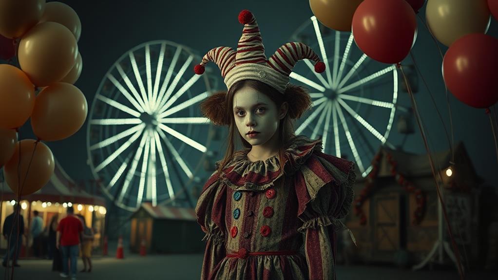 scary circus character outfits