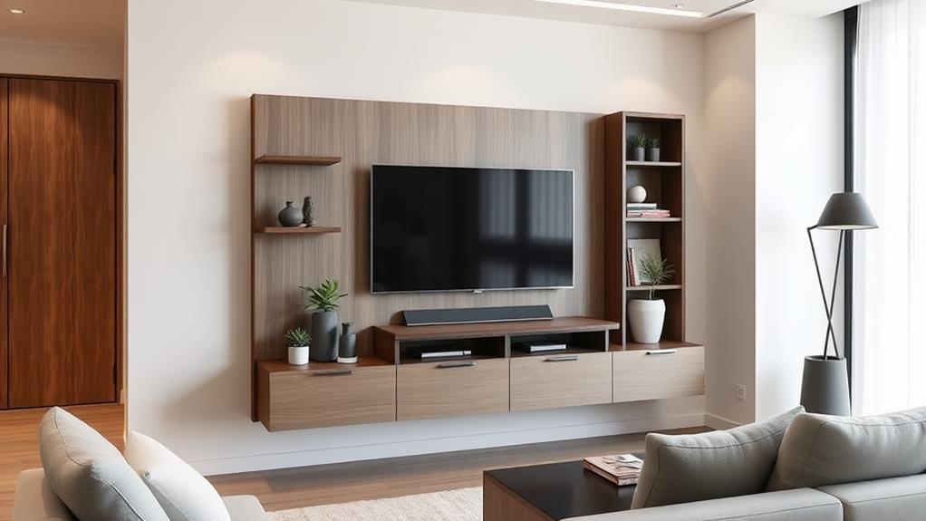 space saving entertainment center solutions