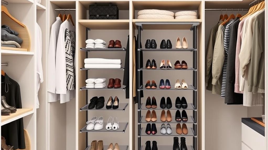 space saving footwear storage solution