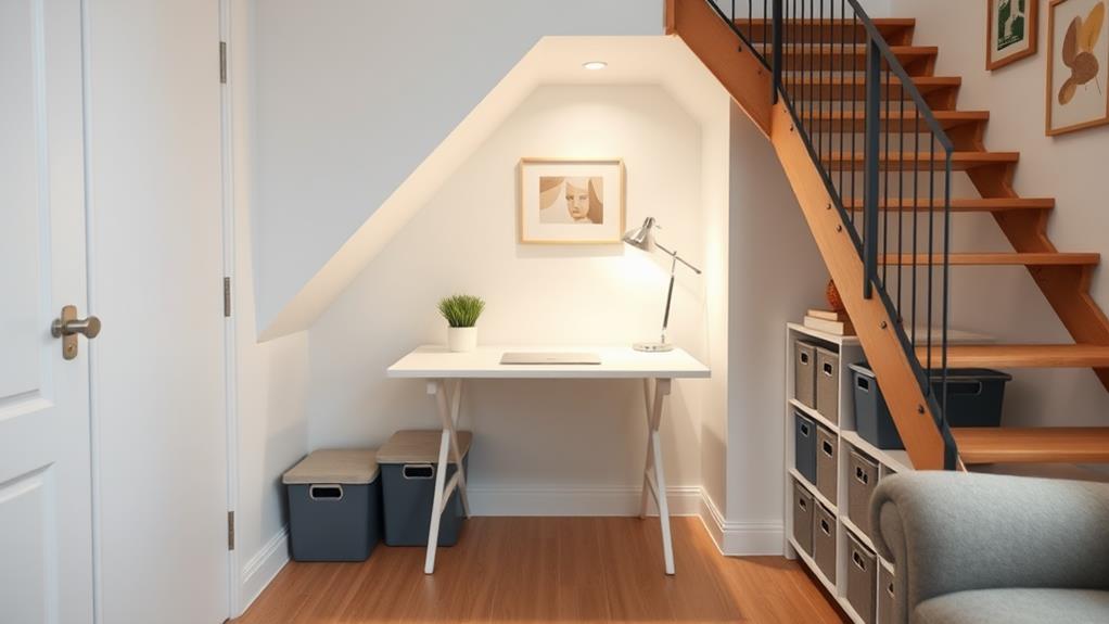 space saving home office solution