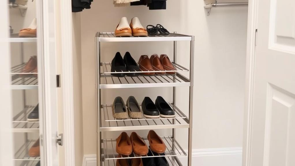 space saving shoe storage solutions