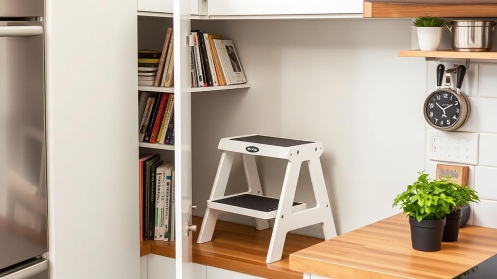 space saving stool design solution