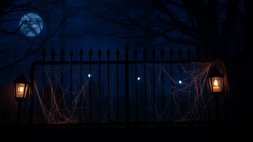 spooky outdoor decor idea