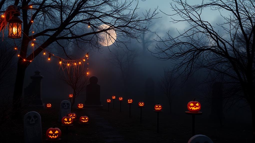 spooky outdoor decor ideas