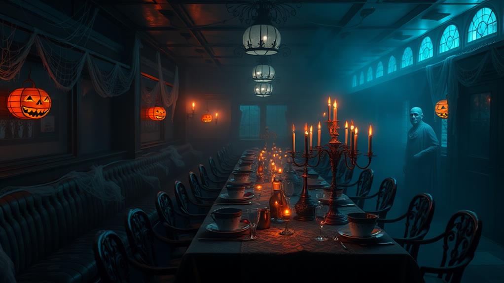 spooky social dinner party