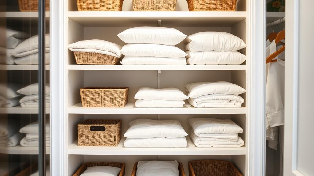 storage for bedding essentials