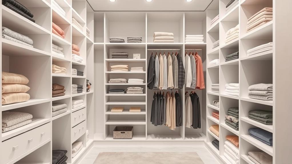 storage for garment organization