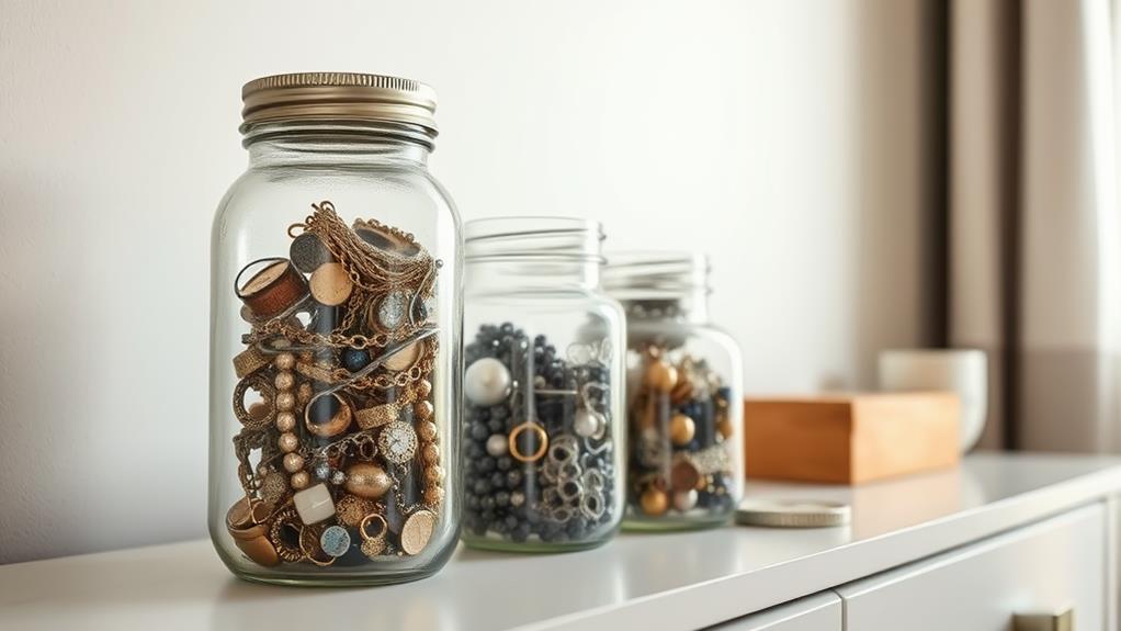 unique jewelry storage idea