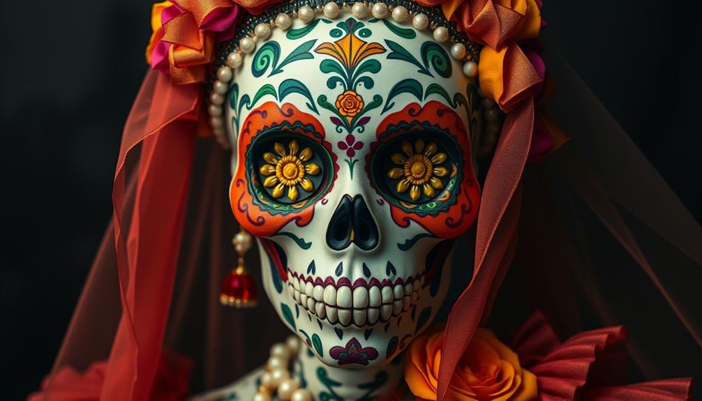 vibrant festive mexican icon