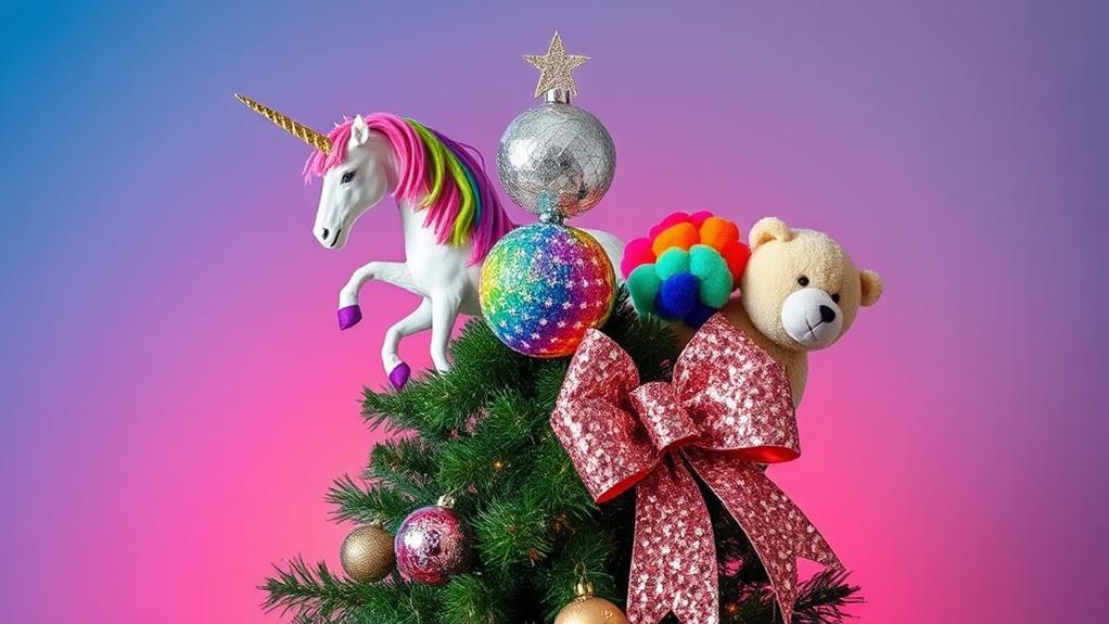 whimsical christmas tree decor