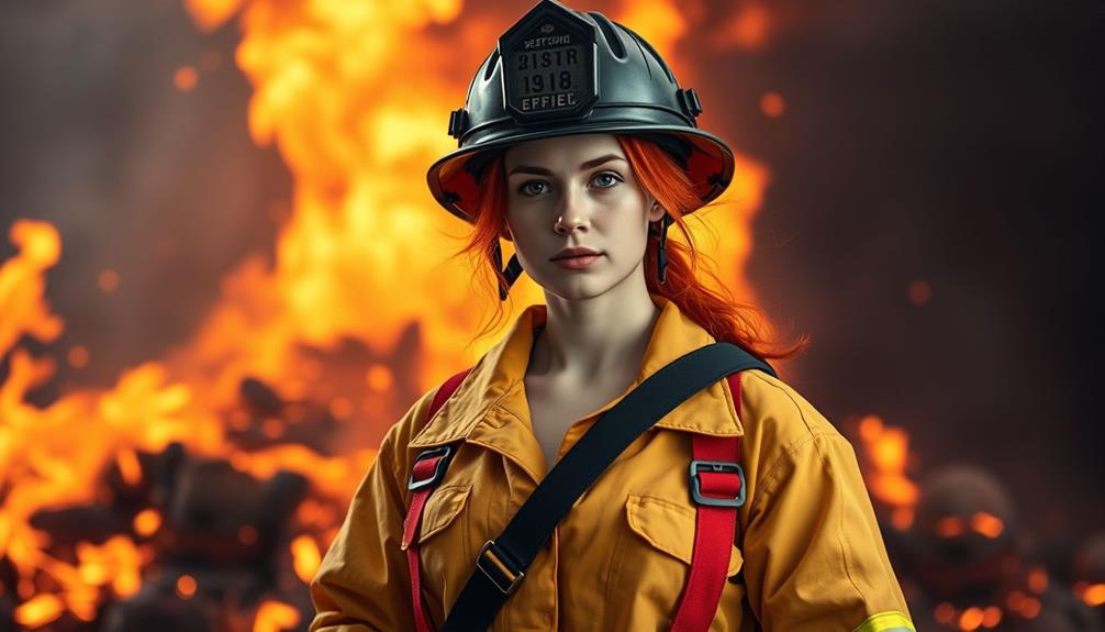 women in fire service